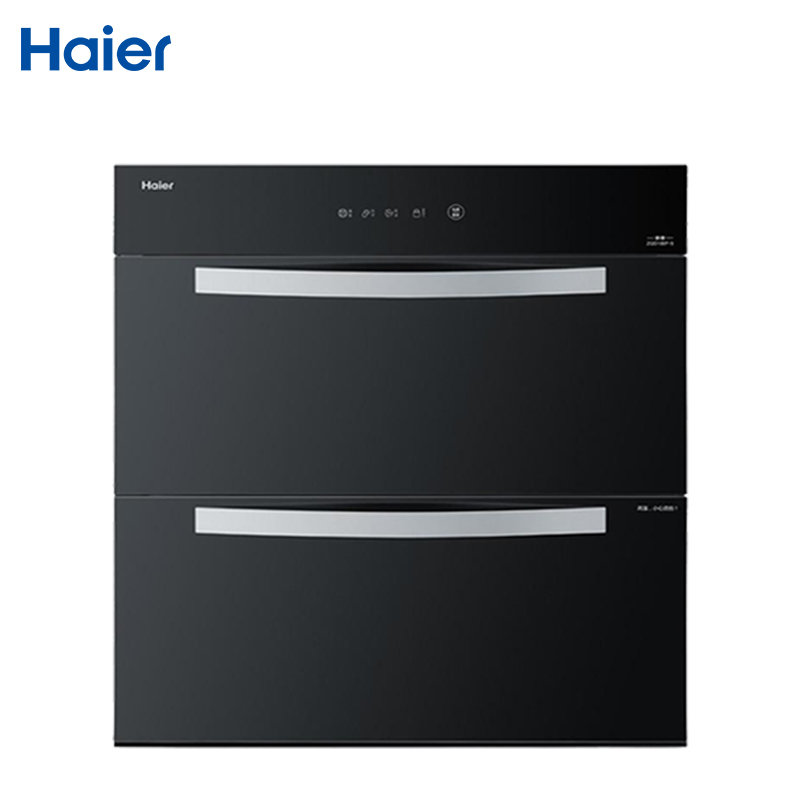 海尔(haier)消毒柜 嵌入式100升 zqd100f-h705 家用微电脑触摸式 紫外