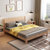 A家家具 北欧储物实木床双人床1.5米1.8高箱床现代简约日式框架床板式婚床卧室成套家具(1.5米 床)第2张高清大图