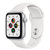 Apple Watch SE 智能手表 GPS款 44毫米银色铝金属表壳 白色运动型表带MYDQ2CH/A第2张高清大图