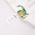 儿童卫衣2020春秋新款儿童男童套头卫衣宝宝恐龙印花潮款上衣(100cm 白色)第4张高清大图