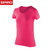spiro 运动健身短袖T恤瑜伽服上衣运动紧身衣速干弹力训练塑身衣S280F(枚红色 XL)第4张高清大图
