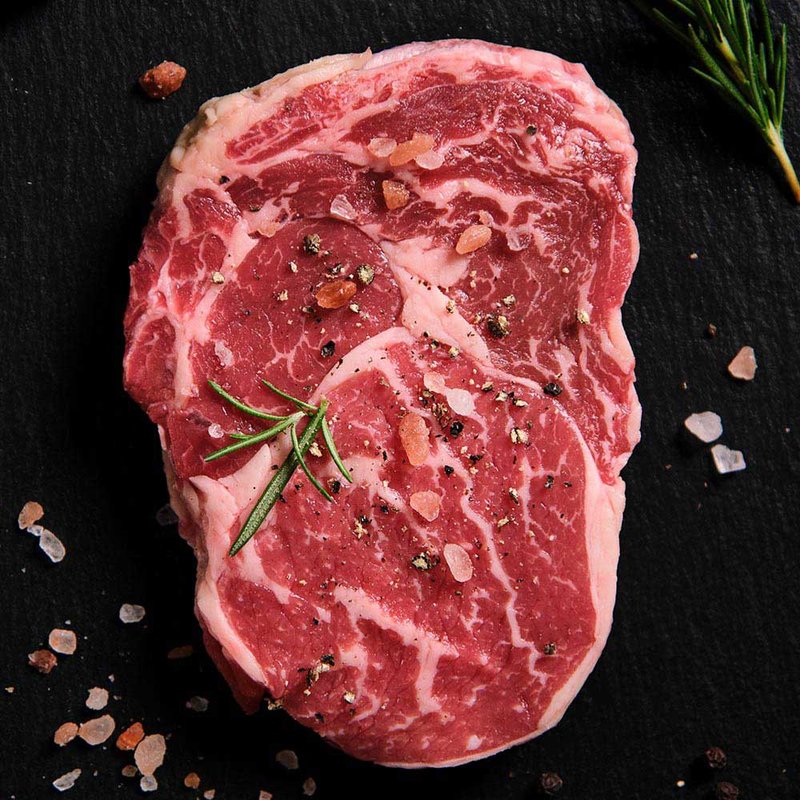 亲心6不添加系列整切眼肉牛排120g10片不添加味精色素防腐剂卡拉胶