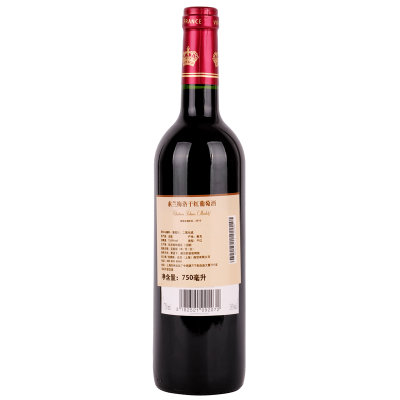 【真快乐在线自营】法国索兰梅洛干红葡萄酒 750ml