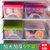 冰箱收纳盒保鲜盒套装塑料密封盒可饺子冷冻盒食品水果饭盒(北欧蓝 2个装)第2张高清大图