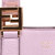 FENDI芬迪女士粉色皮质斜挎包8BH376-SFRF-1BZE粉色 时尚百搭第5张高清大图