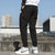 筑恒丰 男款 2020春季新款嘻哈风街头休闲裤G911(黑色 XXXL)第4张高清大图