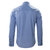 阿玛尼Armani男士纯棉长袖衬衫AJ系列男装波点印花小清新衬衣90865(蓝色 XXL)第5张高清大图