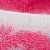 三利 自然元素纯棉提花浴巾(洋红)第5张高清大图