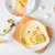 亿嘉IJARL 日式卡通陶瓷碗碟套装动物可爱创意个性家用釉下彩儿童餐具组合 食语系列(食语卡通碗盘三件套小鸡)第9张高清大图
