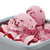白熊萨沙【国美真选】俄罗斯进口蓝莓冰淇淋1kg*1盒 天然乳制品 不含植物脂肪 不含一滴水第2张高清大图