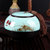 关耳窑 手工绘青瓷茶叶罐S-2014W08H23D1(圆形茶叶罐1)第2张高清大图