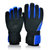 凯速 运动保暖PU皮手套 骑行摩托车手套 男士户外手套 均码(蓝色)第5张高清大图