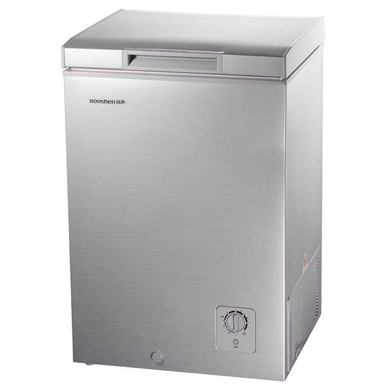 容声(ronshen) bd/bc-100ms 100立升 卧式 冰柜 时尚外观 拉丝银