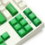 斐尔可（FILCO） 87键圣手二代 游戏办公机械键盘 奶白色绿键帽 正刻 青轴 黑轴 茶轴 红轴(87圣手二代 奶酪绿 红轴)第4张高清大图