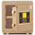韩氏宝塔(XBT) FDX-AD-30BY 电子密码锁 单开门 保险箱 香槟金色第5张高清大图