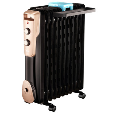 美的（Midea）11片电油汀NY2011-16JW取暖器 电暖器 电暖气 （智能恒温 新型镂空散热片 舒适安全）