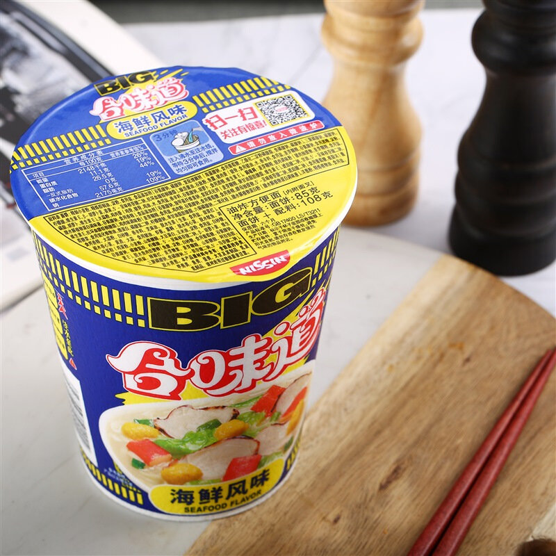 日清合味道海鲜风味108g12真材实料