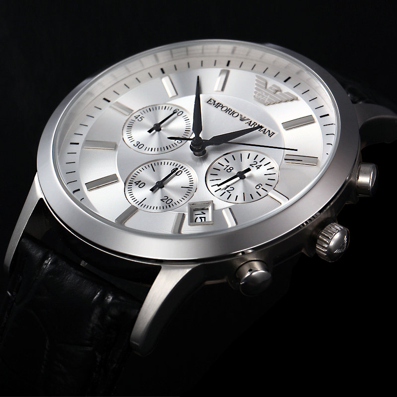 emporio armani 阿玛尼 时尚休闲多功能男士手表(ar2432)