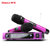 Shinco/新科 S3000无线话筒一拖二专用无线麦克风家用KTV电脑话筒(紫色)第4张高清大图