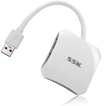 SSK飚王 星梭SHU300 USB3.0 HUB 一分四 4口集线 电脑扩展分线器