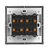 西蒙开关插座E3雅白86型五孔墙壁电源开关插座家用 二开多控(白色)第4张高清大图