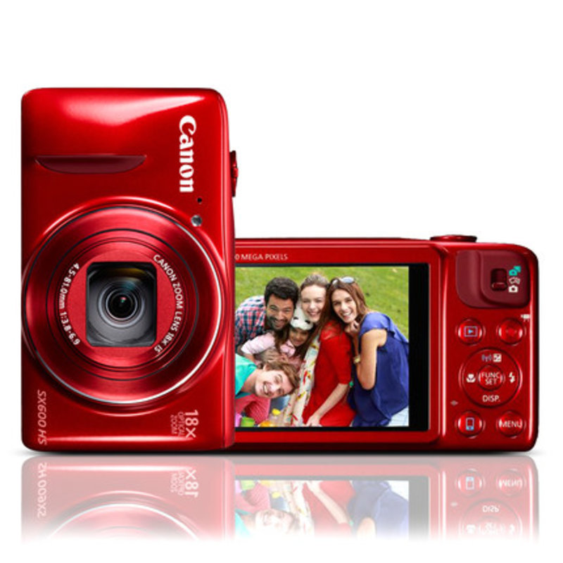 canon/佳能 powershot sx600 hs 长焦机 数码照相机 高清卡片机(红色