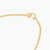 项链简约时尚小清新 · 怀尔德迷你项链 18K镀金(金色 链长：42cm)第4张高清大图