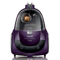 飞利浦（Philips）FC8472吸尘器 卧式无尘袋集尘桶型吸尘机(魔力紫 标配)