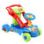 学步推车可调速婴儿多功能U型手推滑行车带音乐儿童宝宝玩具1-2岁(蓝色)第3张高清大图