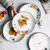 北欧猫咪盘子菜盘深盘家用陶瓷套装组合方形可爱创意餐盘碟浅平盘(8寸深圆盘-B款)第5张高清大图