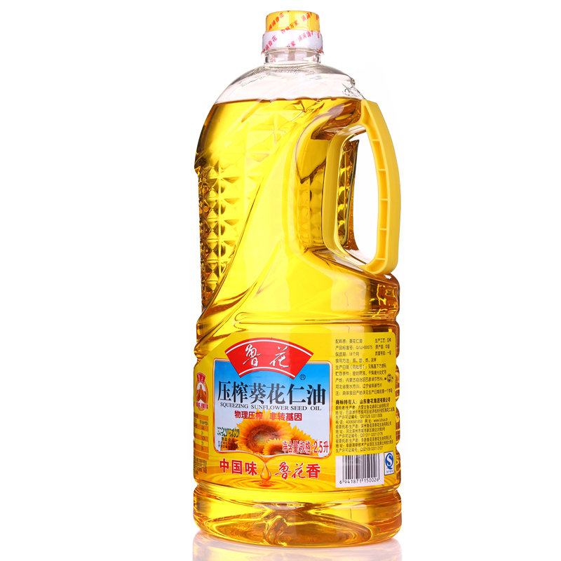 鲁花 浓香葵花仁油2.5l