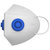 忻风(MOPS) 智能防雾霾口罩 PM2.5 便携式空气净化器 运动口罩男女 深海蓝第2张高清大图