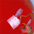 中国龙瓷德化白瓷  艺术瓷器礼品摆件 26cm天地方圆-红(双龙戏珠)ZGH0021第5张高清大图