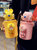 创意可爱儿童水杯学生耐高温带吸管塑料杯子女生高颜值防摔水瓶(紫色600ml送DIY)第3张高清大图