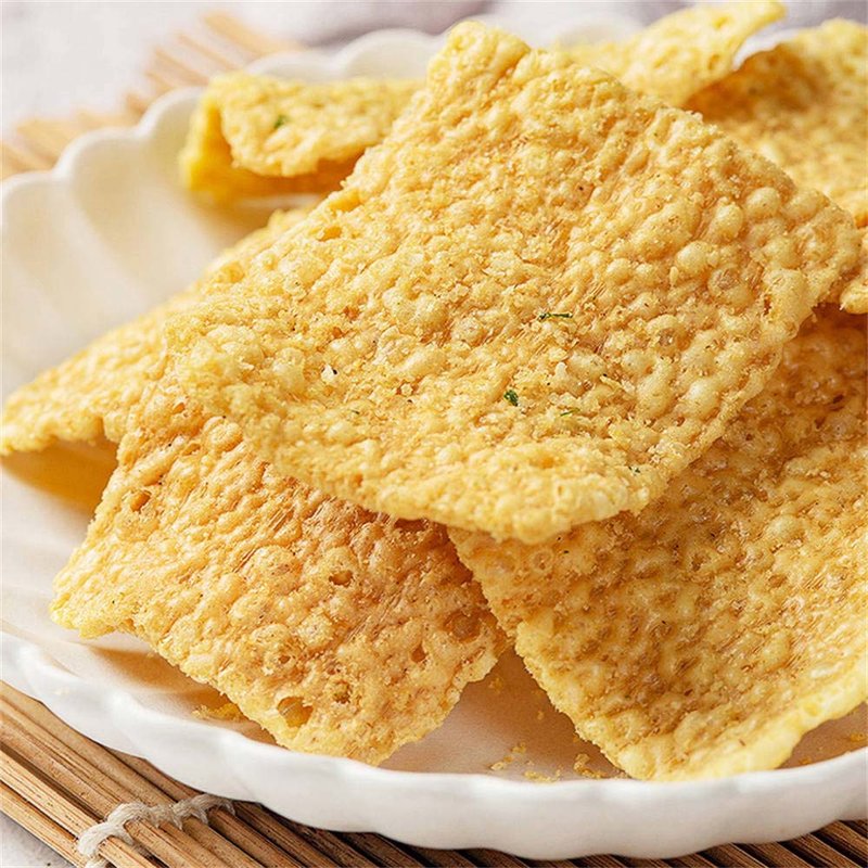 三只松鼠新食材苦荞脆片烧烤味60g2袋酥脆可口手嘴难停健康食材