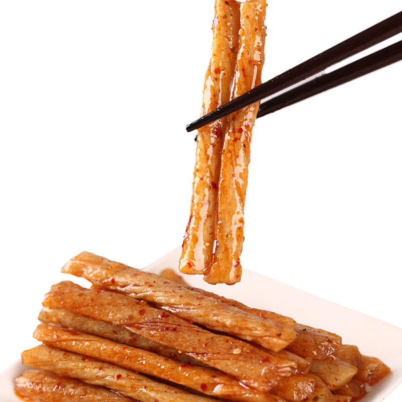 馋大嘴巴素牛筋90g5袋素肉不长肉好吃不油腻