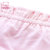 小米米minimoto尿布兜 婴儿宝宝透气防漏尿布固定裤尿布裤(粉红S(0-3个月))第2张高清大图