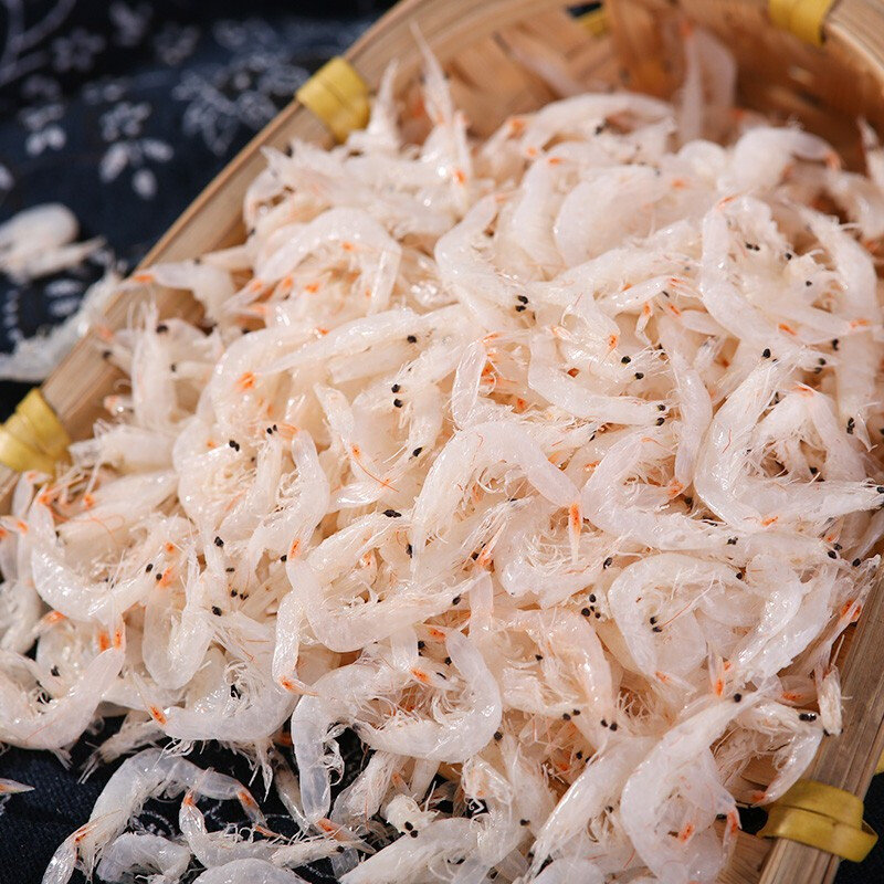 海貨涼拌菜蝦乾零食原味蝦仁海產乾貨肉乾肉鋪海鮮零食(淡幹蝦皮500g)