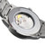 天梭/Tissot 瑞士手表 豪致系列自动机械钢带男士手表T086.407.11.051.00(银壳黑面白带 钢带)第3张高清大图