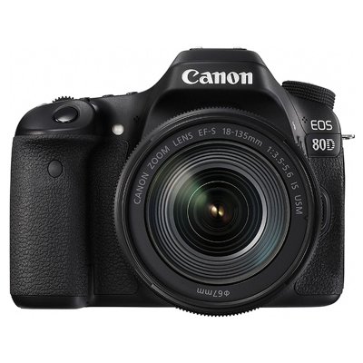 【真快乐自营】佳能(Canon)EOS80D单反套机(EF-S18-135IS USM)