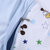 迪士尼宝宝  彩色世界梭织夹棉脱袖成长睡袋  婴幼儿睡袋 加长款 (浅蓝脱袖100*45cm)第4张高清大图