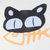 佰伦世家夏季新款韩版短袖卡通猫鱼情侣睡衣套装5110(女款 XXL码)第5张高清大图