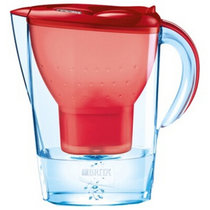 碧然德（BRITA）Marella 滤水壶 金典系列 2.4L 红色 一壶1芯 净水壶 滤水杯 净水器 净水杯