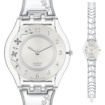 斯沃琪(Swatch)手表 超薄系列 石英女表 花枝烂漫SFK300G