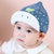 milkyfriends新款宝宝帽子春夏季快乐成长婴儿鸭舌帽儿童棒球帽(蓝色 48号：帽围（47-49cm）)第3张高清大图