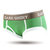 DarkShiny 日系精梳全棉 彩虹色星期裤 女式三角内裤「LBOC26-LBOC34」(绿色 XL)第2张高清大图