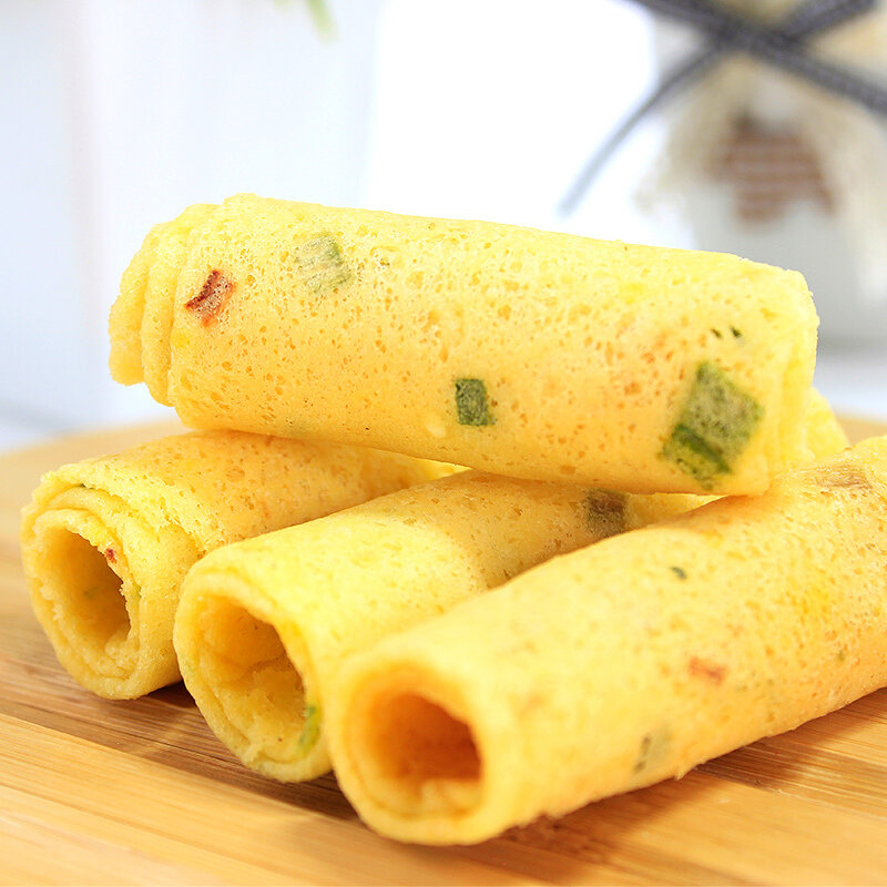 咀香园香葱鸡蛋卷160g中华老字号