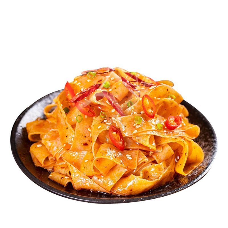 憨吃红油椒香面皮宽面皮110g*3袋 香而不燥 椒香可口