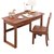 夏树 新中式实木书桌L06(胡桃色 单桌+椅子)第4张高清大图