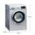 西门子(siemens)WM10N2C80W 家用8公斤 免熨烫 全自动滚筒洗衣机 变频节能 低噪音第5张高清大图